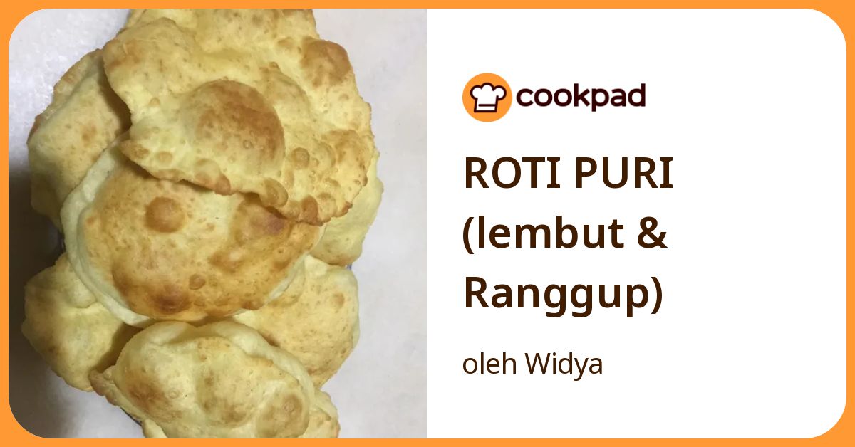 Resep Roti Puri (Lembut & Ranggup) oleh Widya - Cookpad