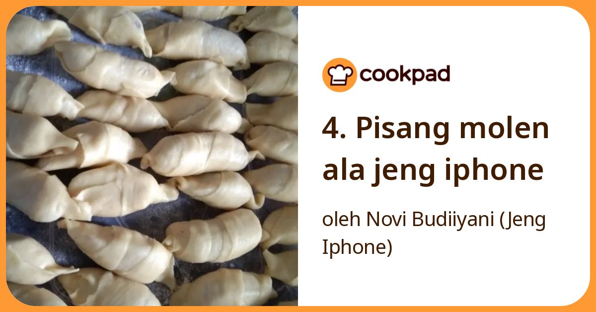 Resep 4. Pisang Molen Ala Jeng Iphone oleh Novi Budiiyani (Jeng Iphone ...