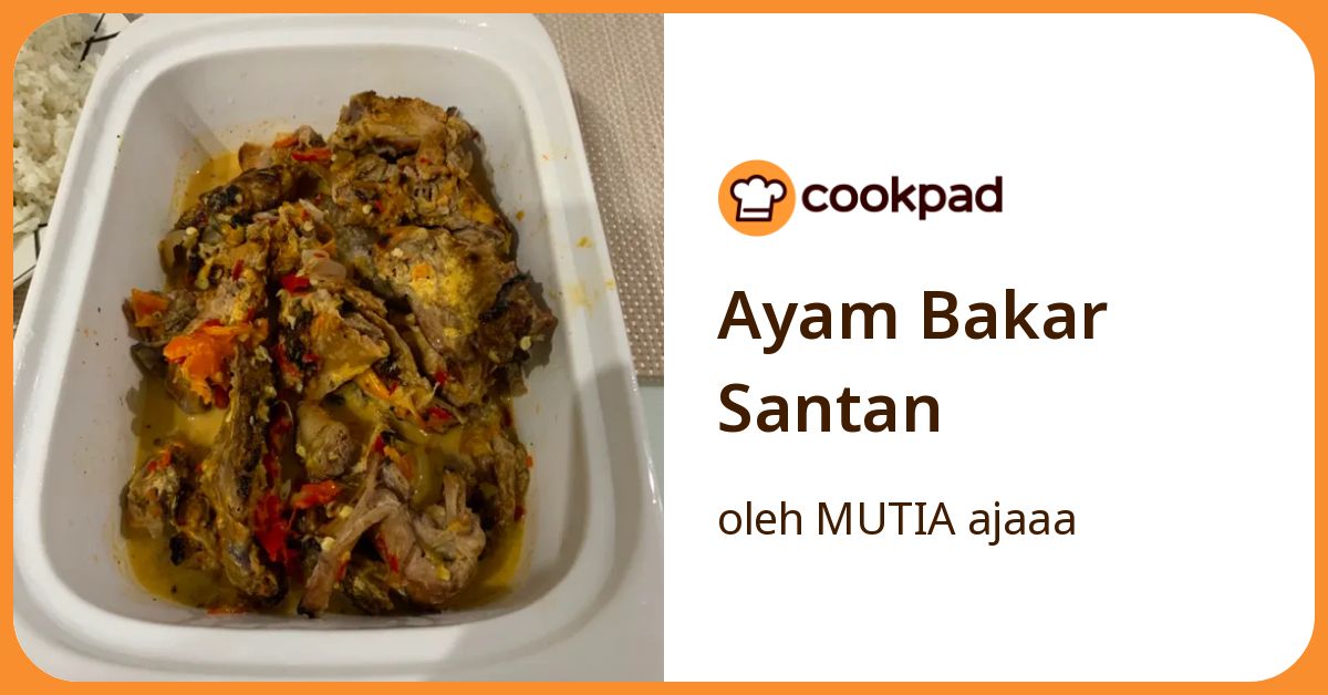 Ayam Bakar Santan