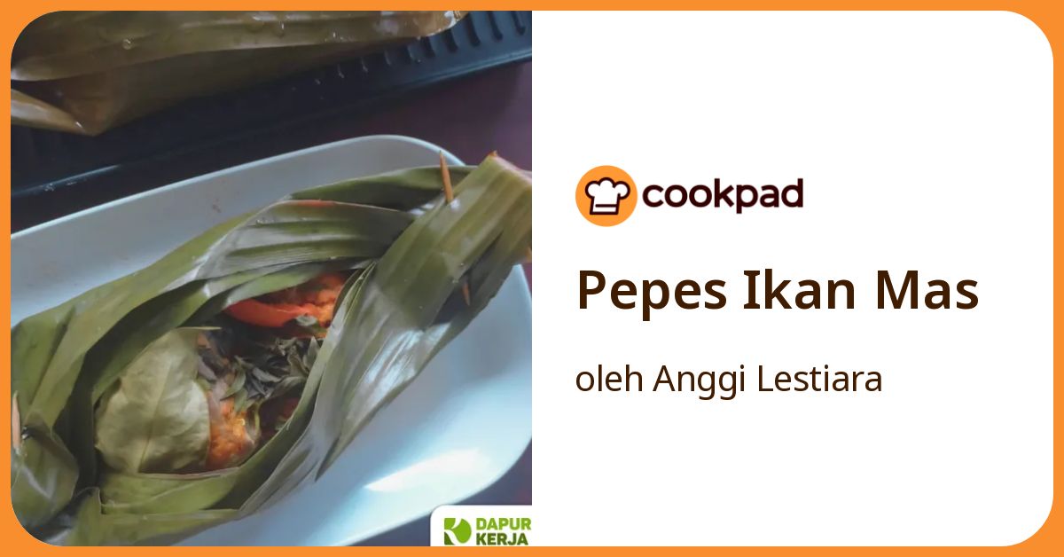 Pepes Ikan Mas