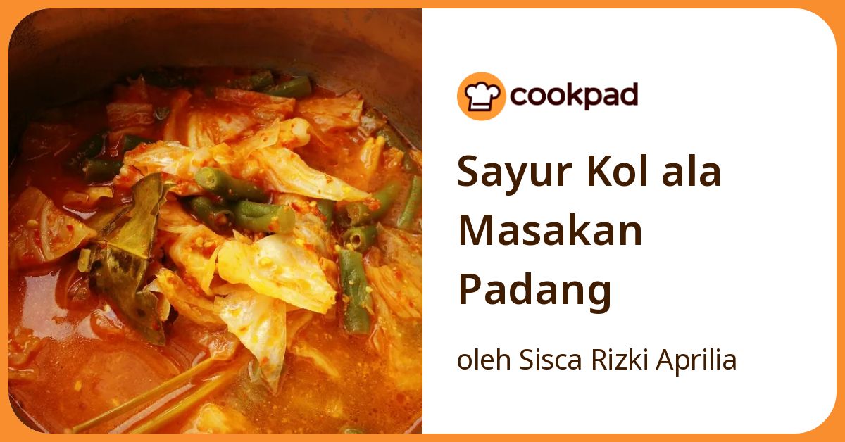 Sayur Kol ala Masakan Padang