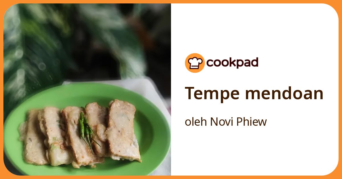 Tempe mendoan