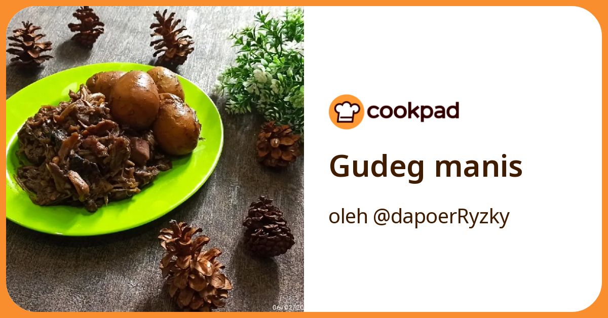 Gudeg manis