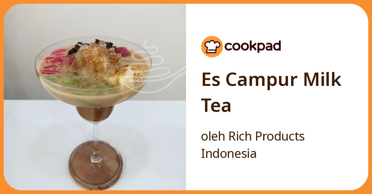 Es Campur Milk Tea
