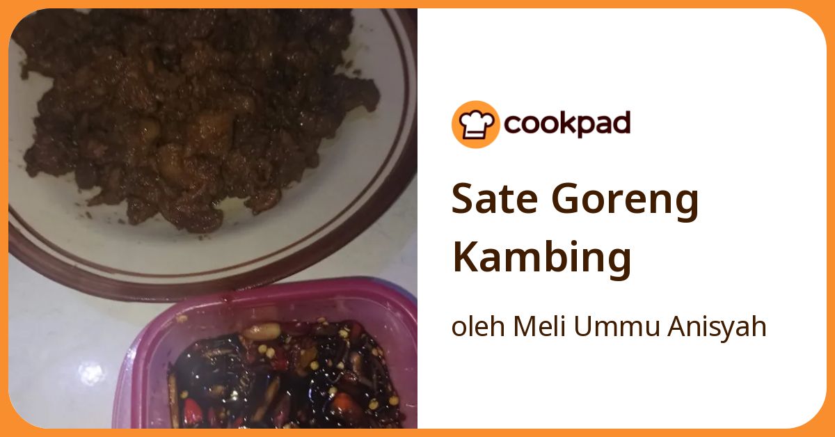 Sate Goreng Kambing