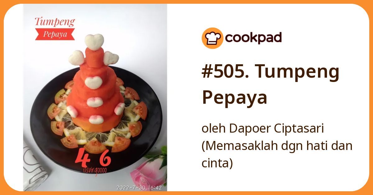 #505. Tumpeng Pepaya