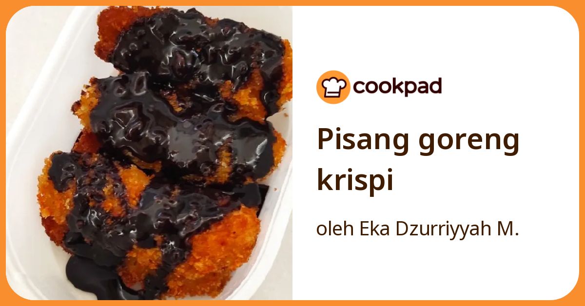 Pisang goreng krispi