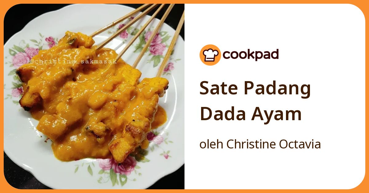 Sate Padang Dada Ayam