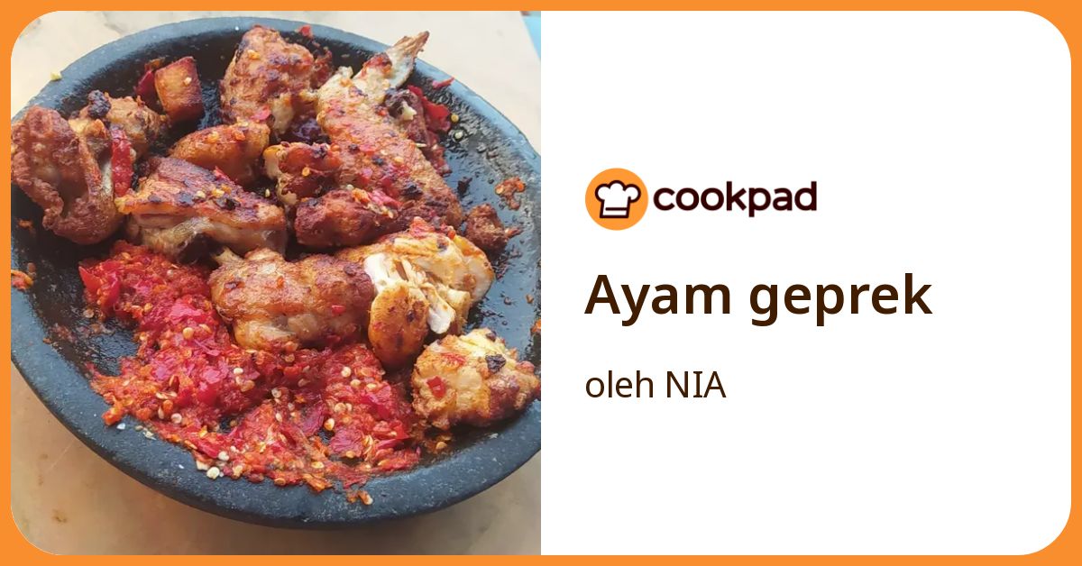 Ayam geprek