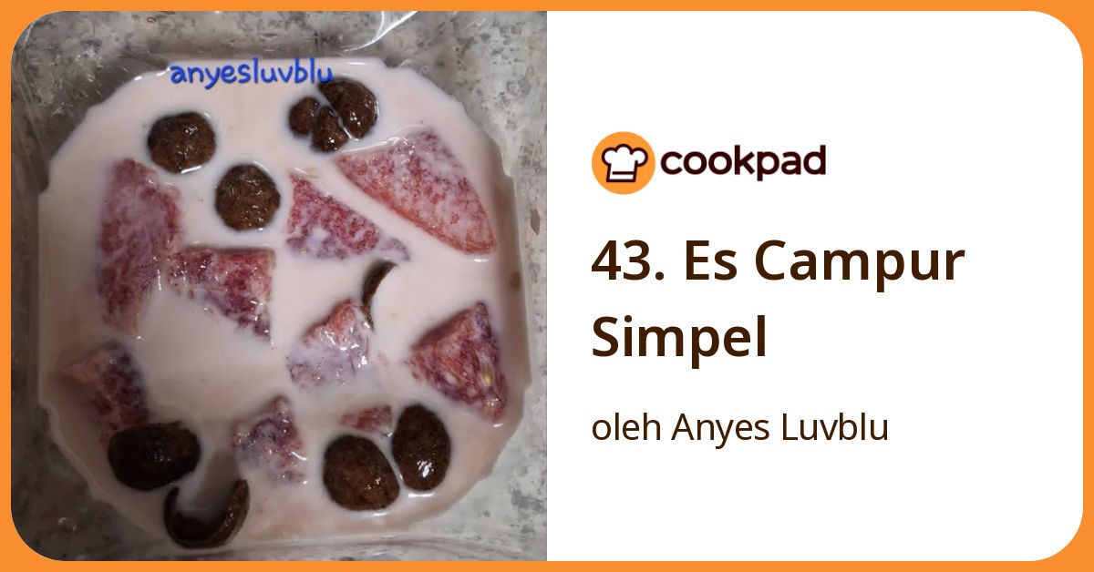 43. Es Campur Simpel