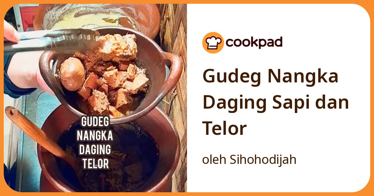 Gudeg Nangka Daging Sapi dan Telor