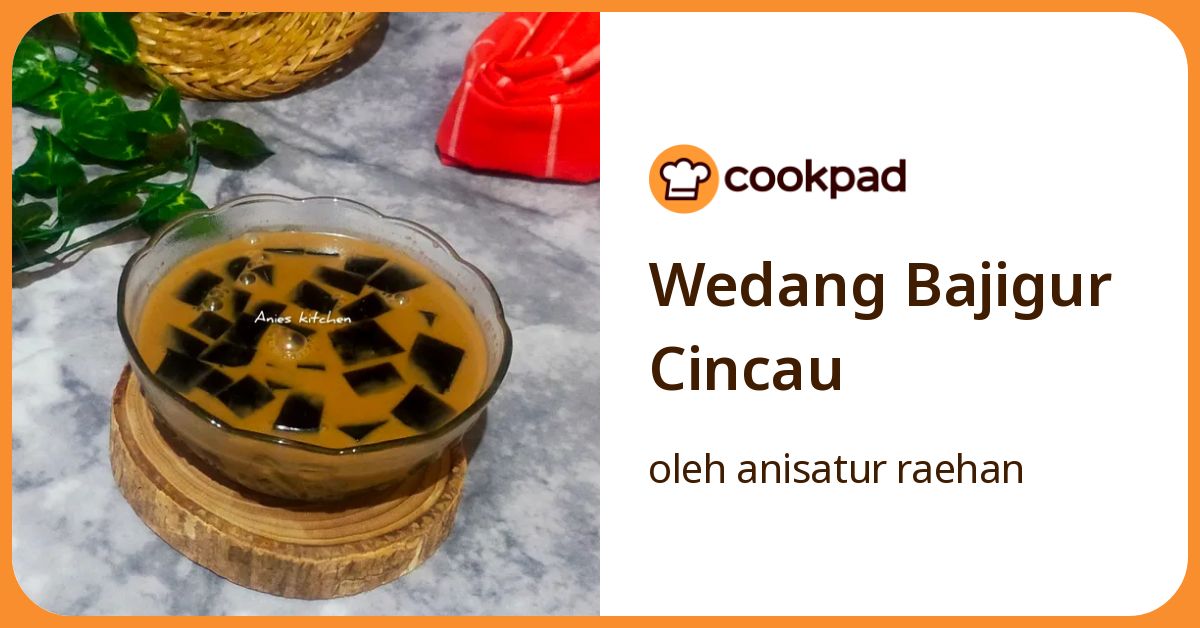 Wedang Bajigur Cincau