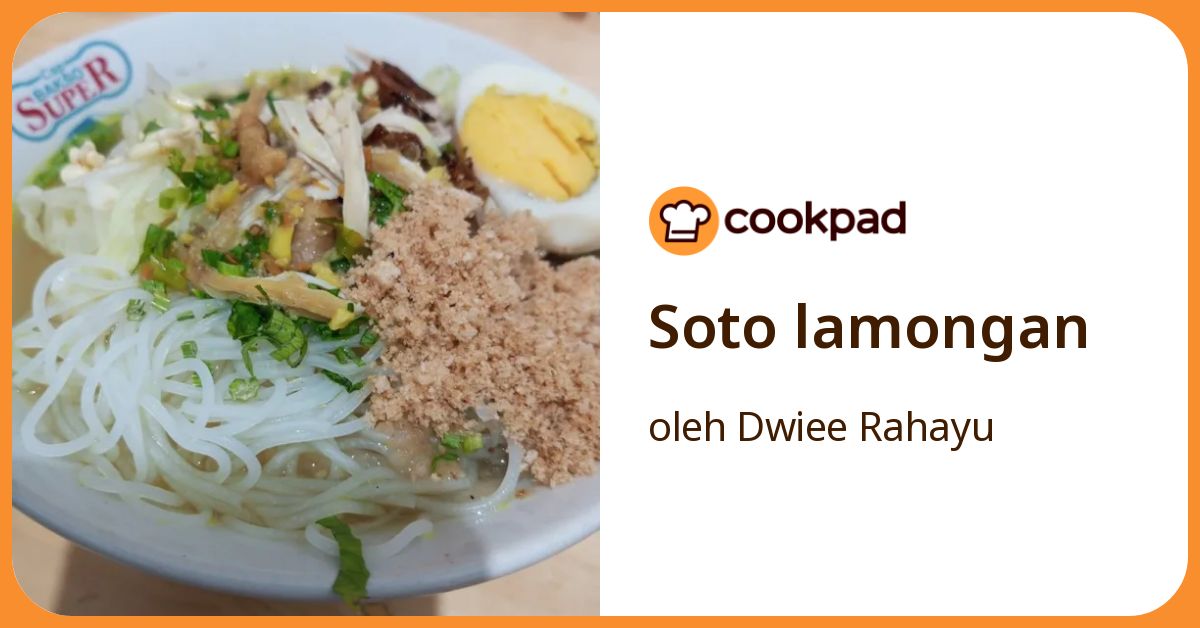 Soto lamongan