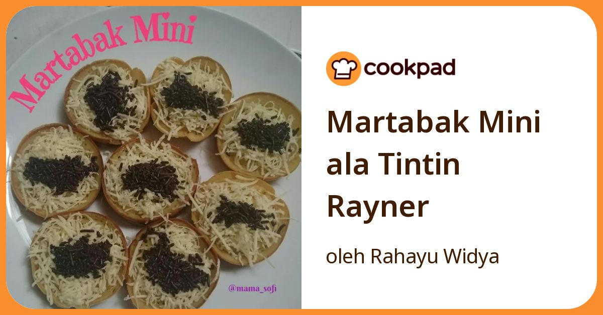 Martabak Mini ala Tintin Rayner