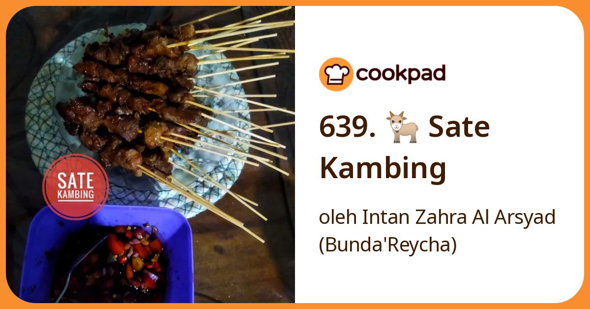 639. 🐐 Sate Kambing