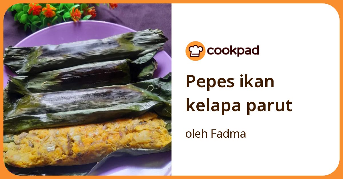 Pepes ikan kelapa parut