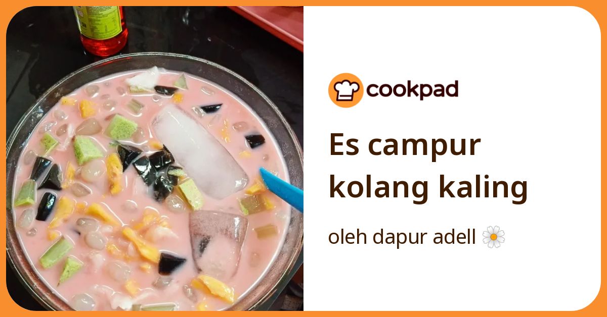 Es campur kolang kaling