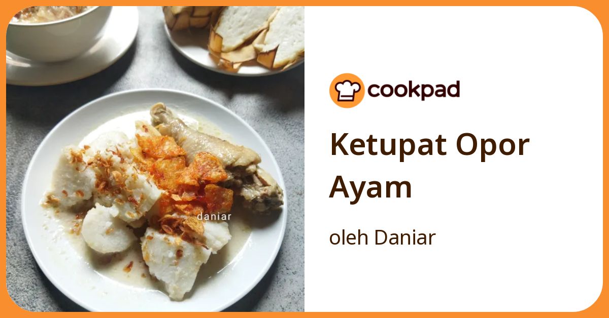 Ketupat Opor Ayam