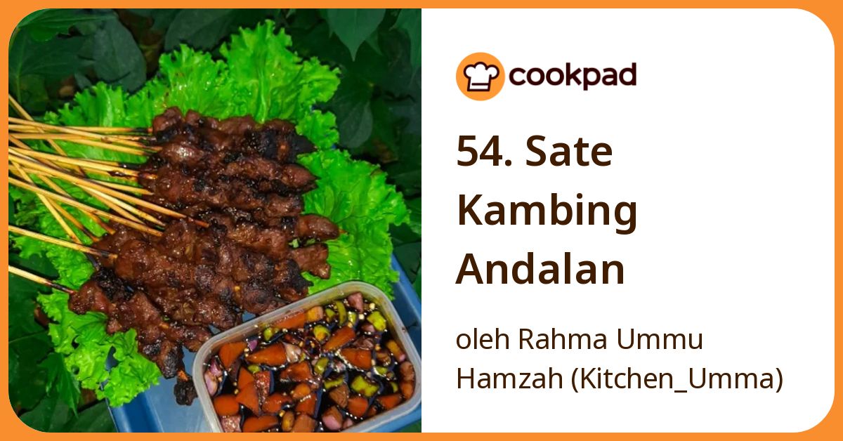 54. Sate Kambing Andalan