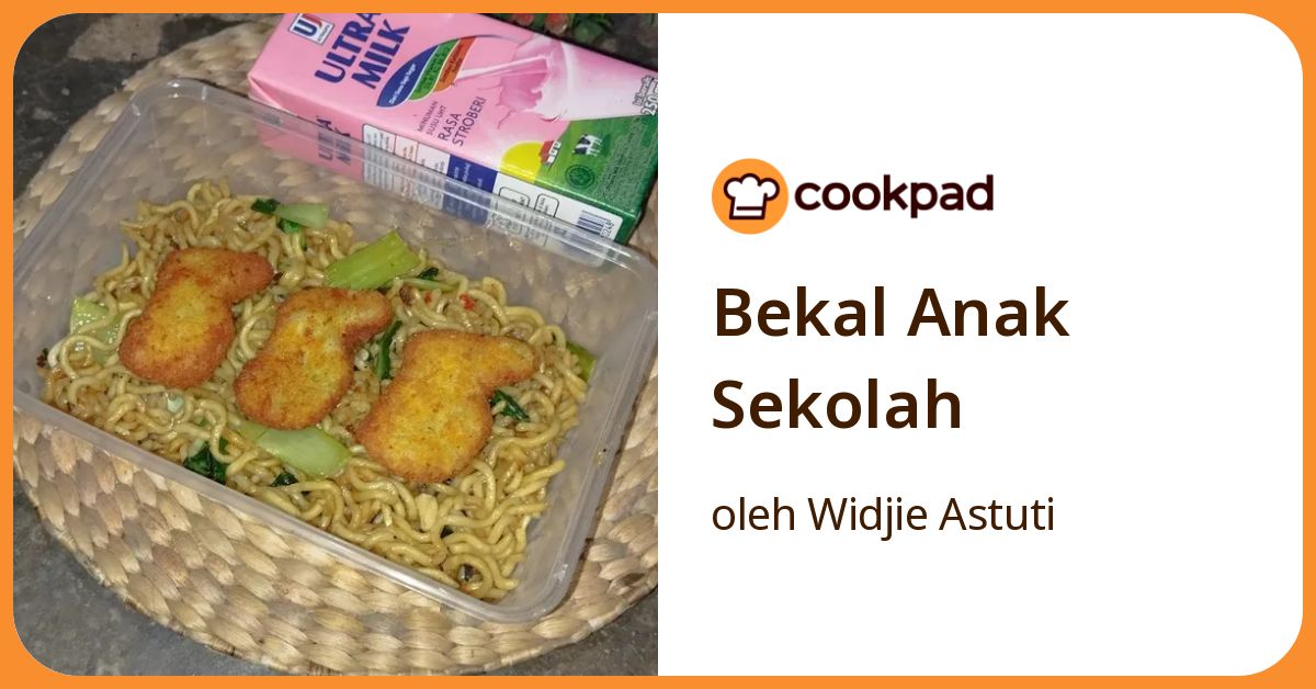 Bekal Anak Sekolah
