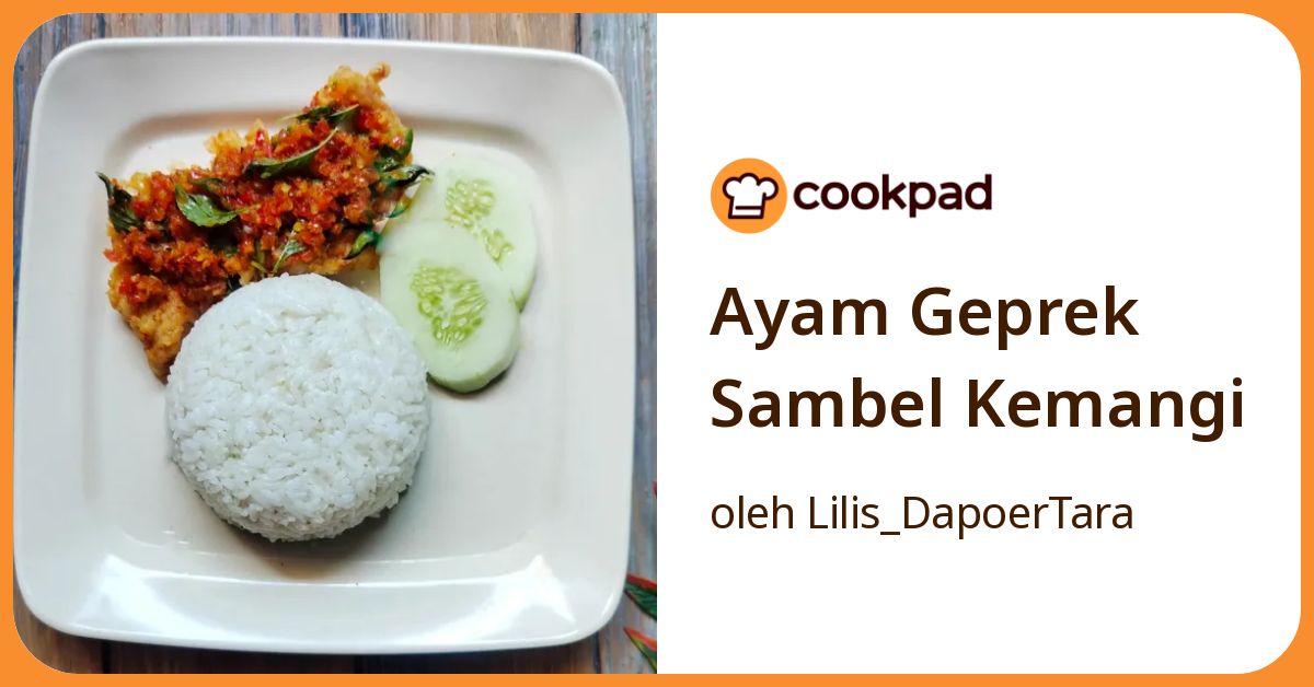 Ayam Geprek Sambel Kemangi