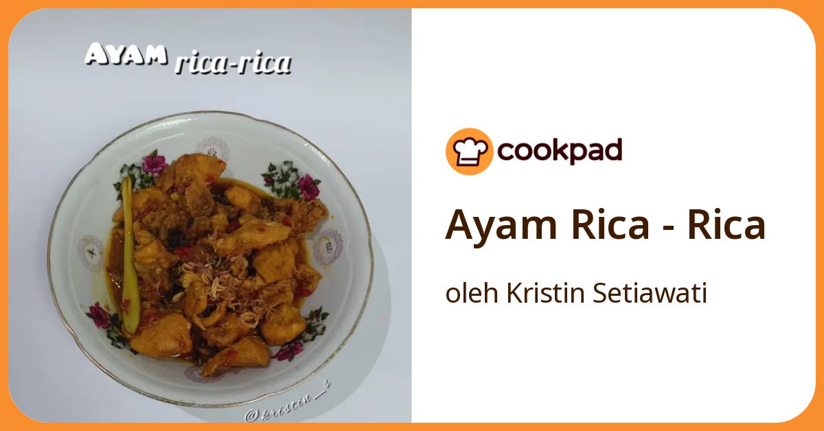 Ayam Rica - Rica