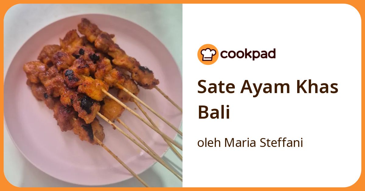 Sate Ayam Khas Bali
