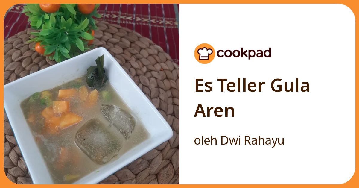 Es Teller Gula Aren