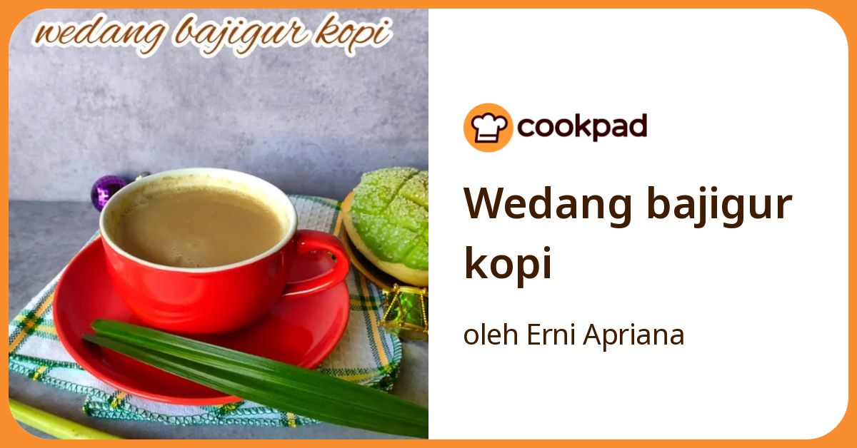 Wedang bajigur kopi