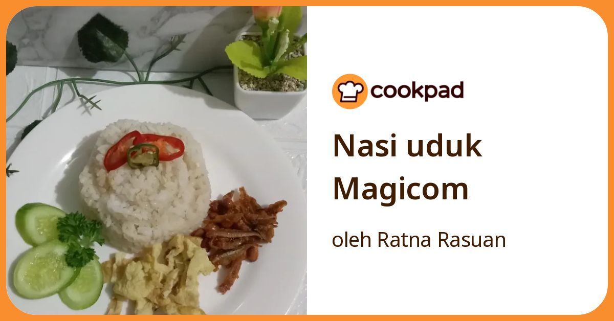 Nasi uduk Magicom