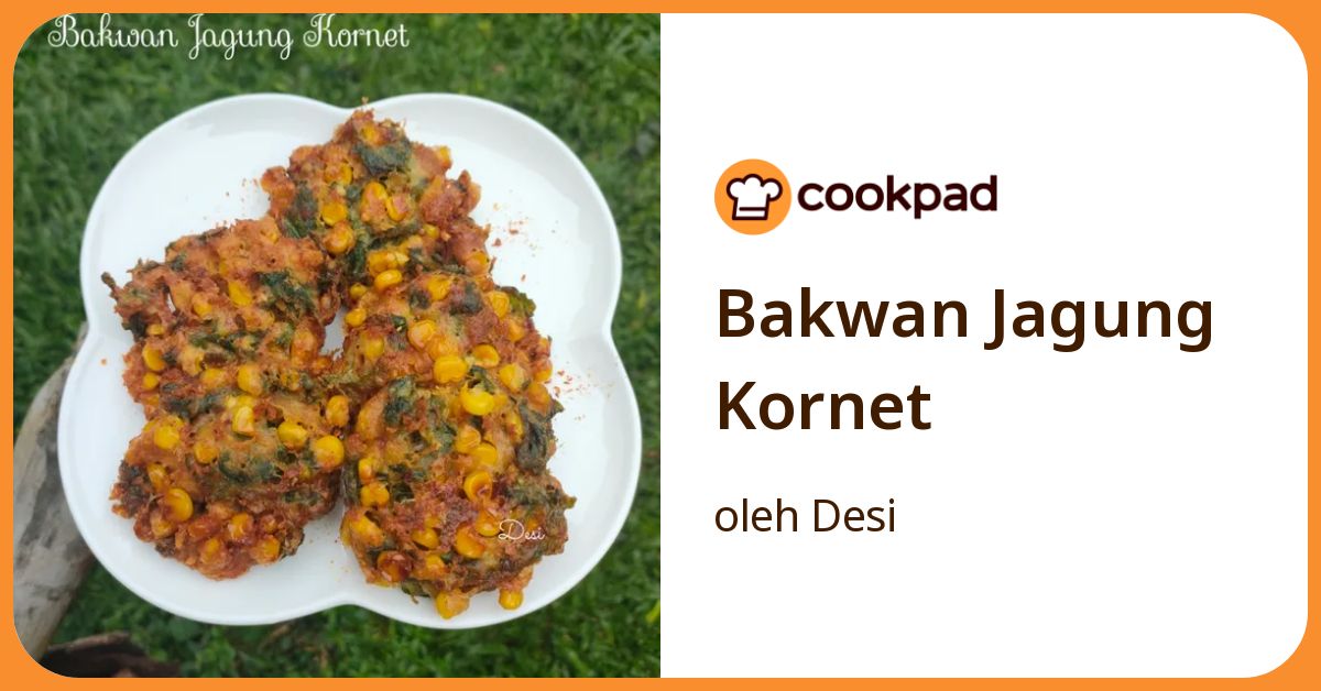 Bakwan Jagung Kornet