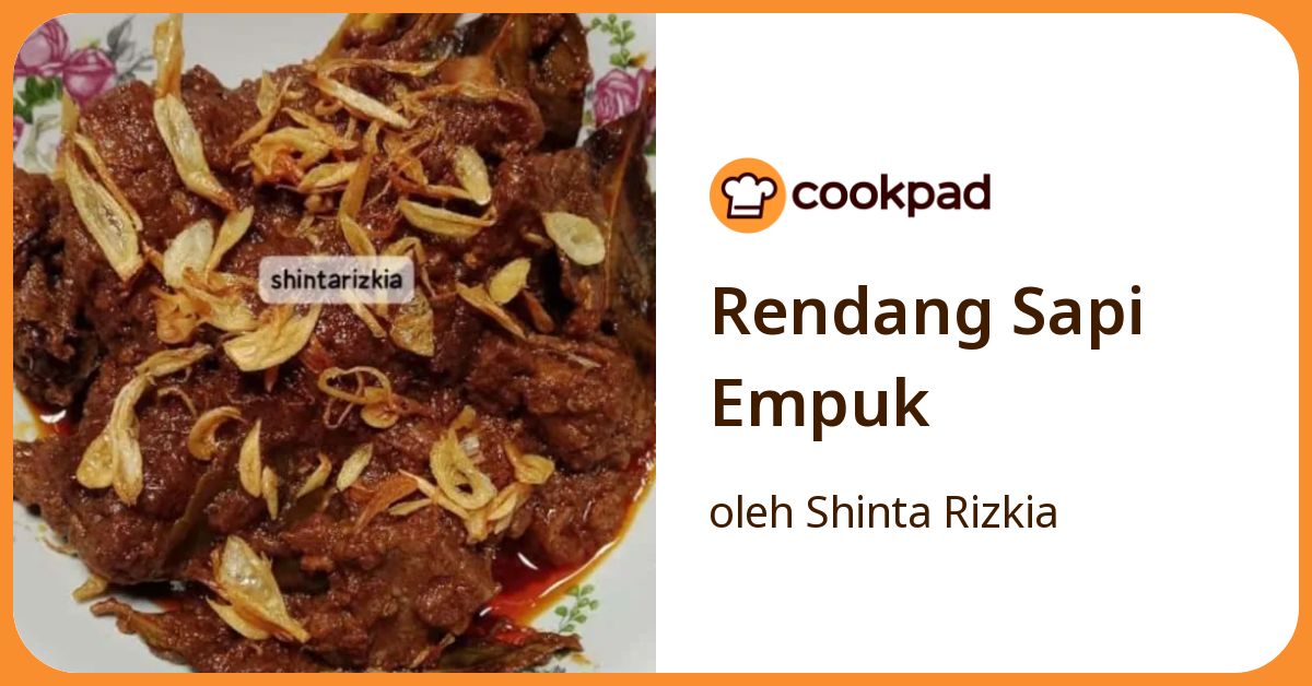 Rendang Sapi Empuk