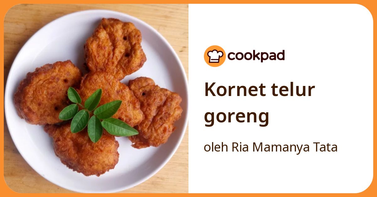 Kornet telur goreng