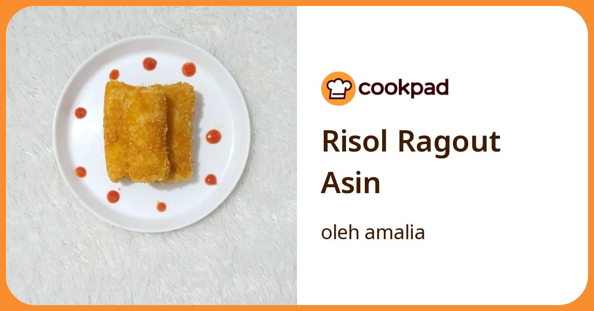 Risol Ragout Asin