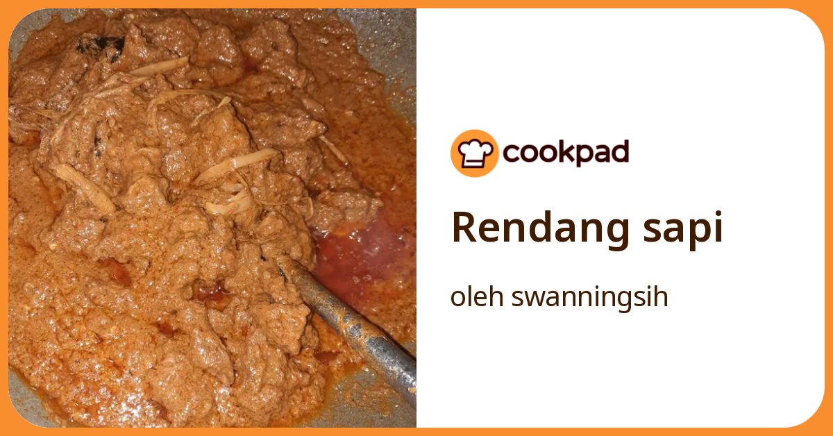 Rendang sapi