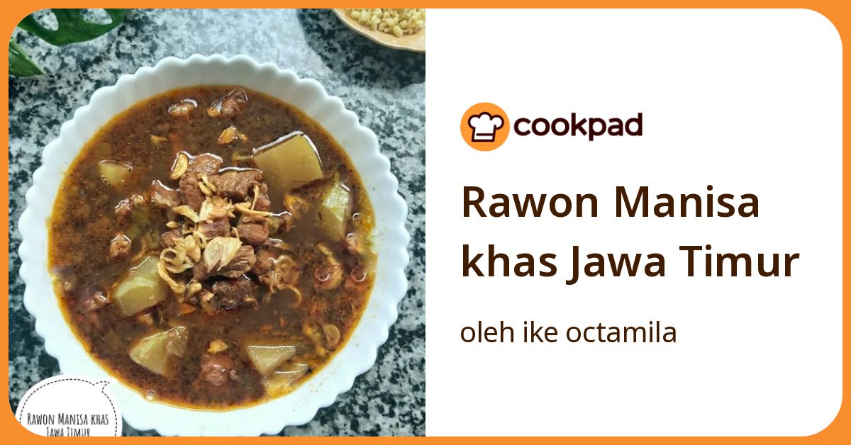 Rawon Manisa khas Jawa Timur