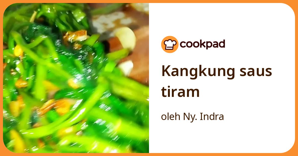 Kangkung saus tiram