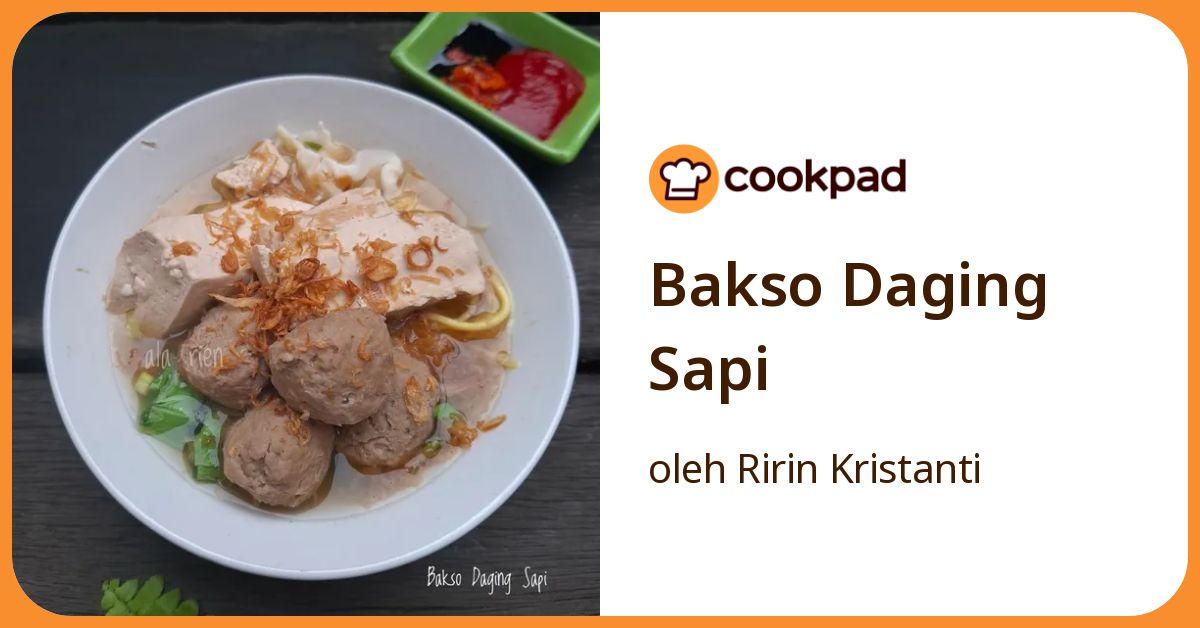 Bakso Daging Sapi