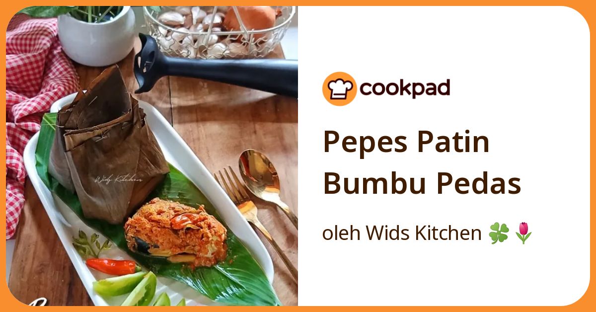 Pepes Patin Bumbu Pedas
