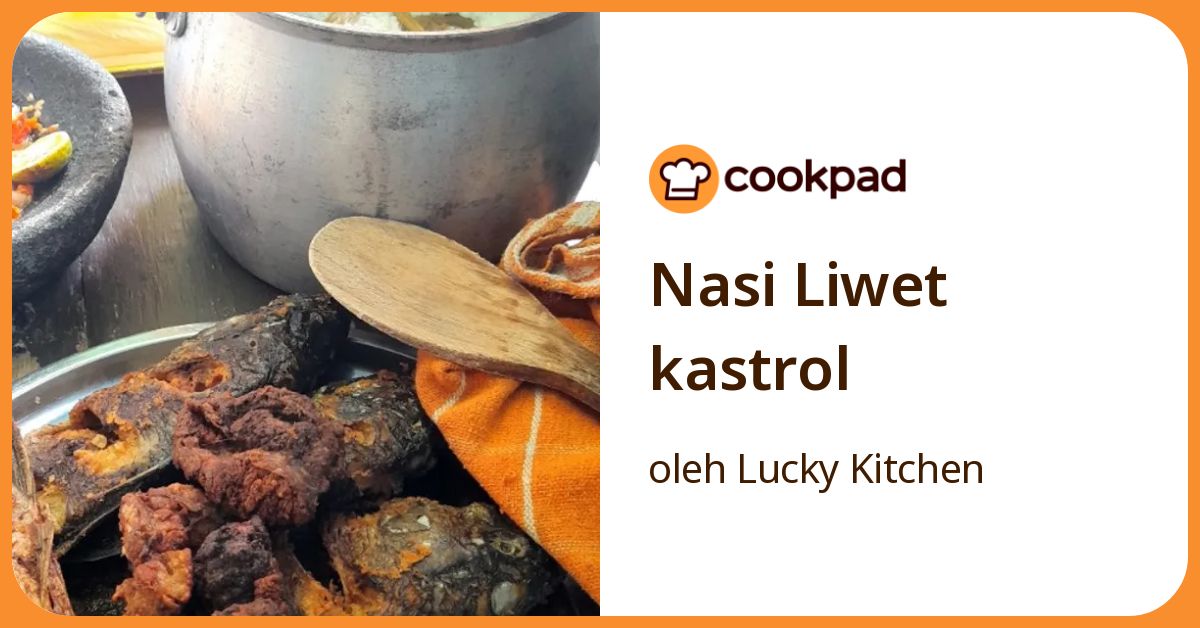 Nasi Liwet kastrol