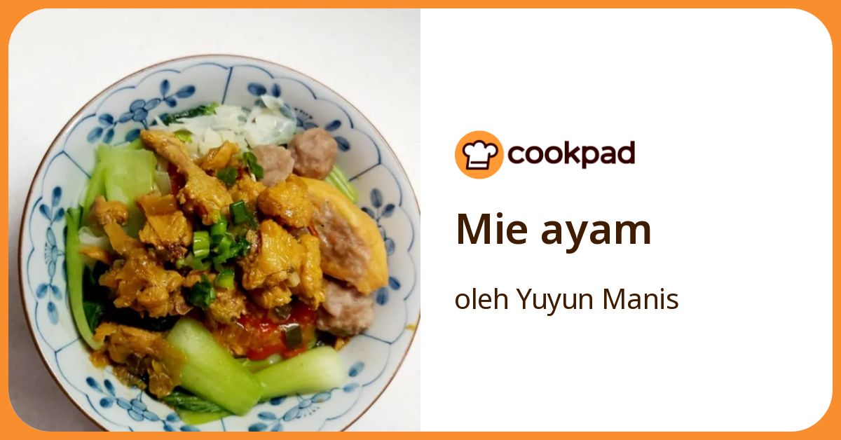 Mie ayam