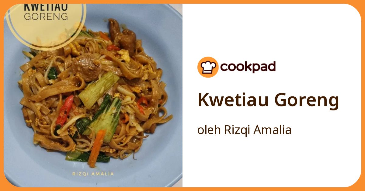 Kwetiau Goreng