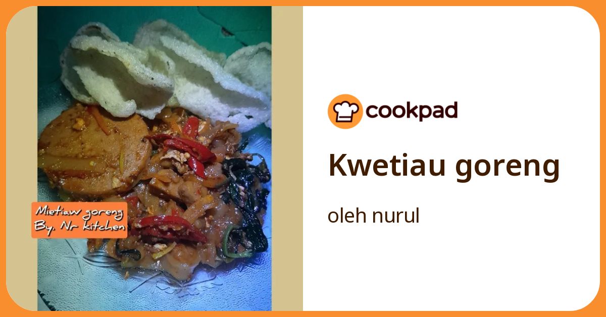 Kwetiau goreng