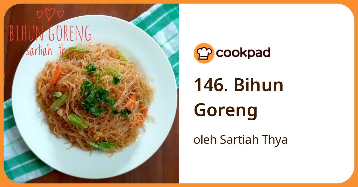 146. Bihun Goreng