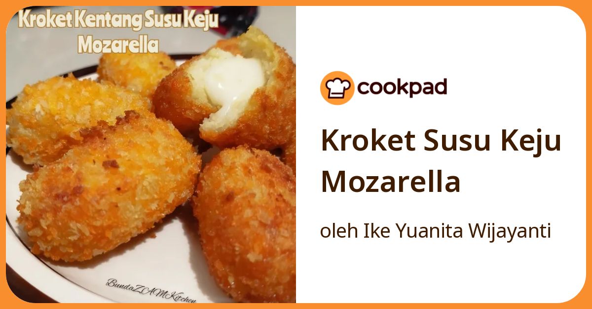 Kroket Susu Keju Mozarella