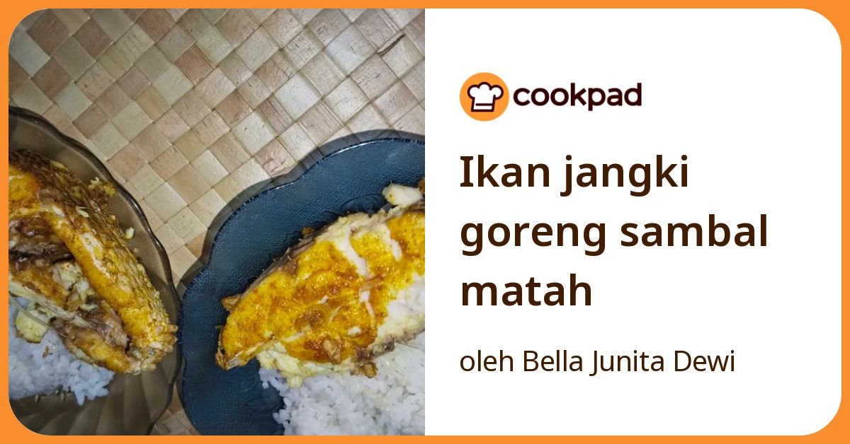 Ikan jangki goreng sambal matah