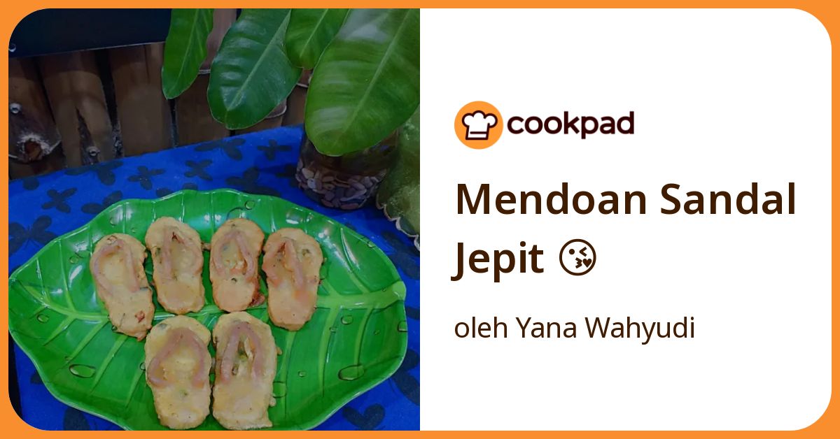 Mendoan Sandal Jepit 😘