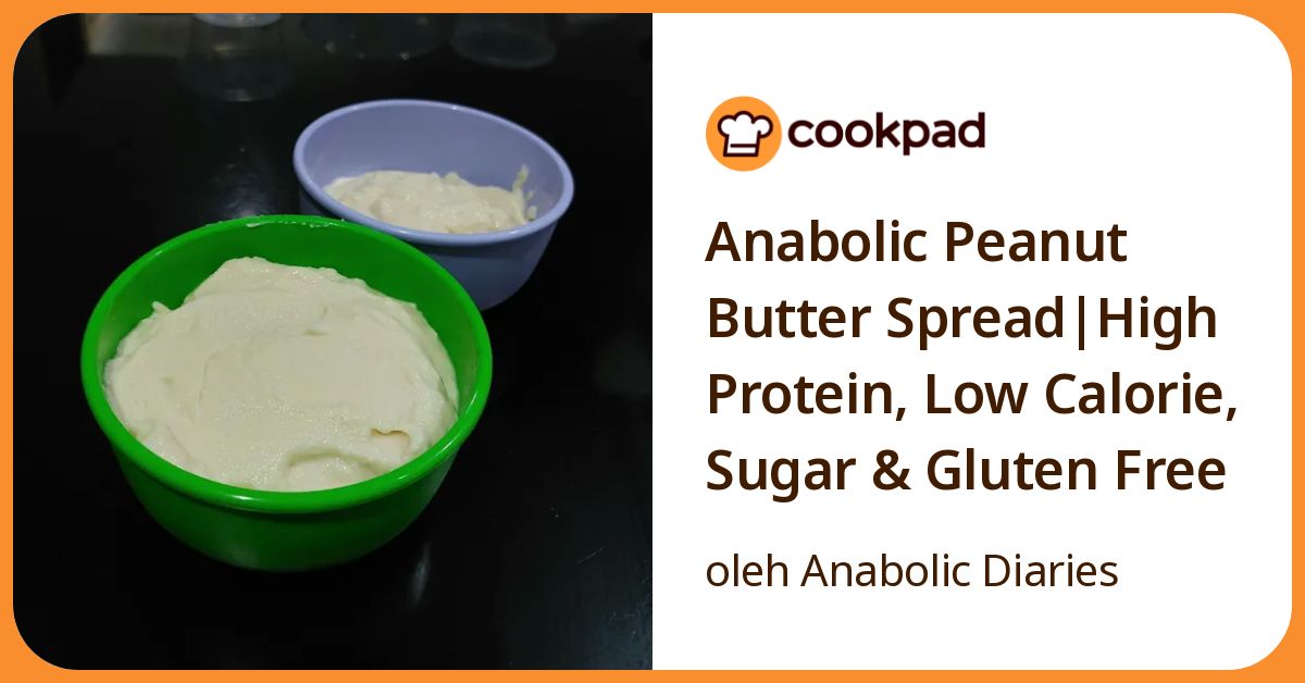 Anabolic Peanut Butter Spread|High Protein, Low Calorie, Sugar & Gluten Free
