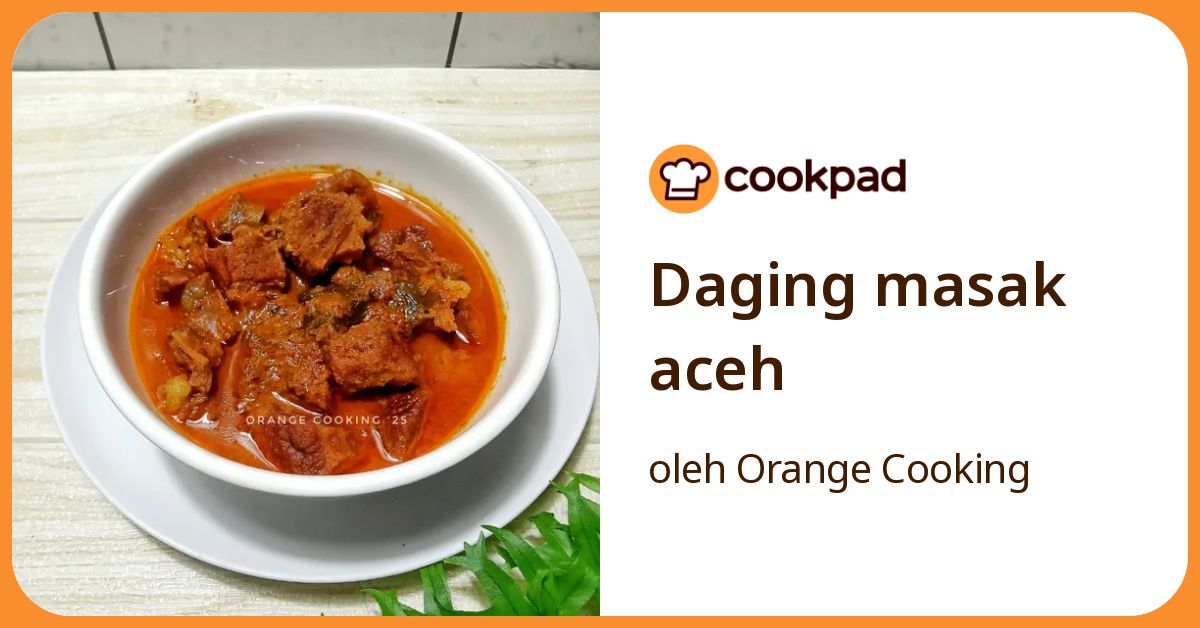 Daging masak aceh