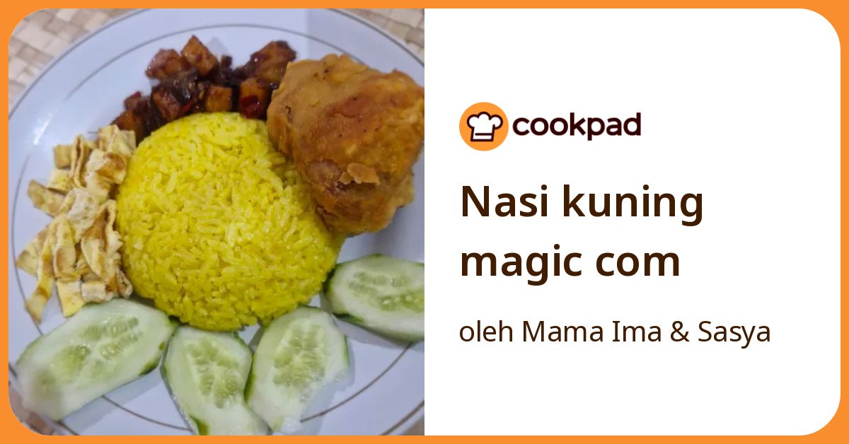 Nasi kuning magic com